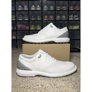 Air Jordan ADG 4 'White Pure Platinum' Golf Shoes - Sz 10 DM0103-105 NEW
